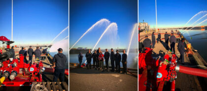 Donjon Press Release (2026-10-09 - Donjon Part Of Port Newark Marine Firefighting Exercises)
